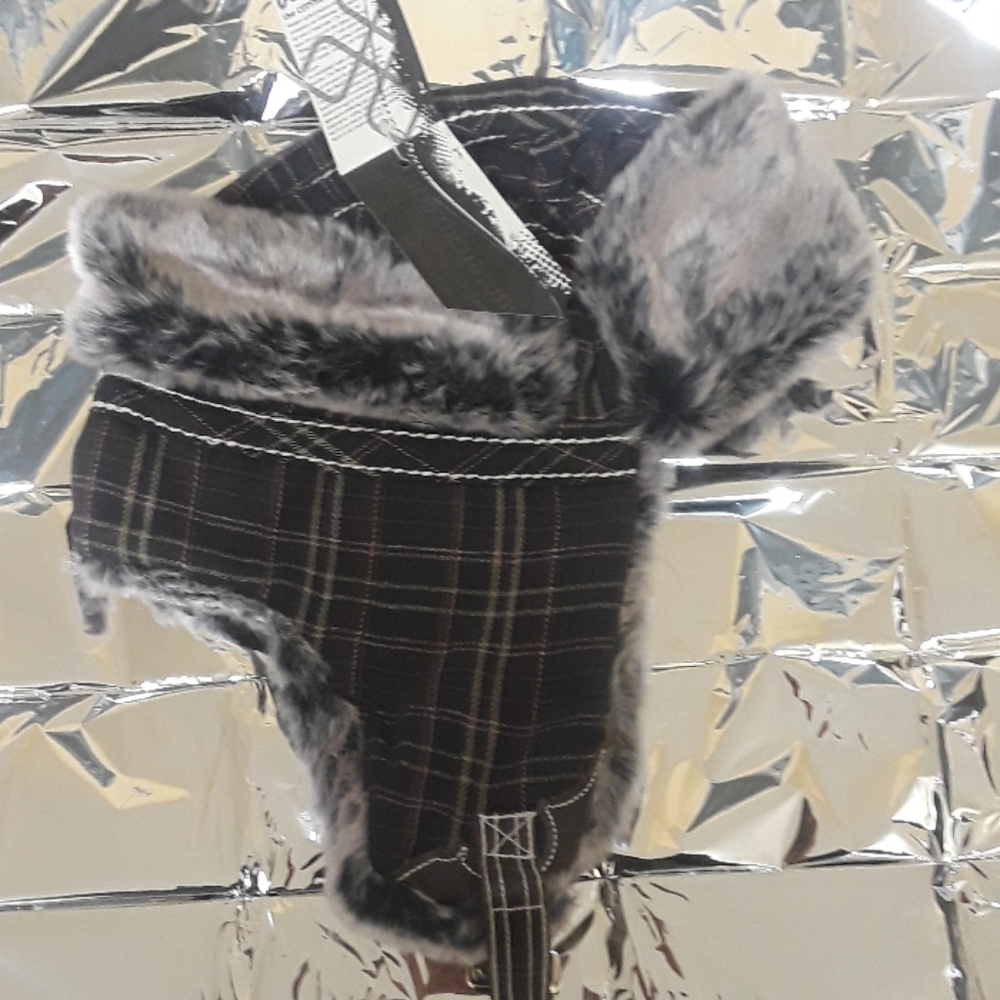 City hunter winter trapper hat plaid pattern w400